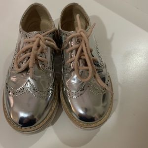 Silver Zara Shoes for girls